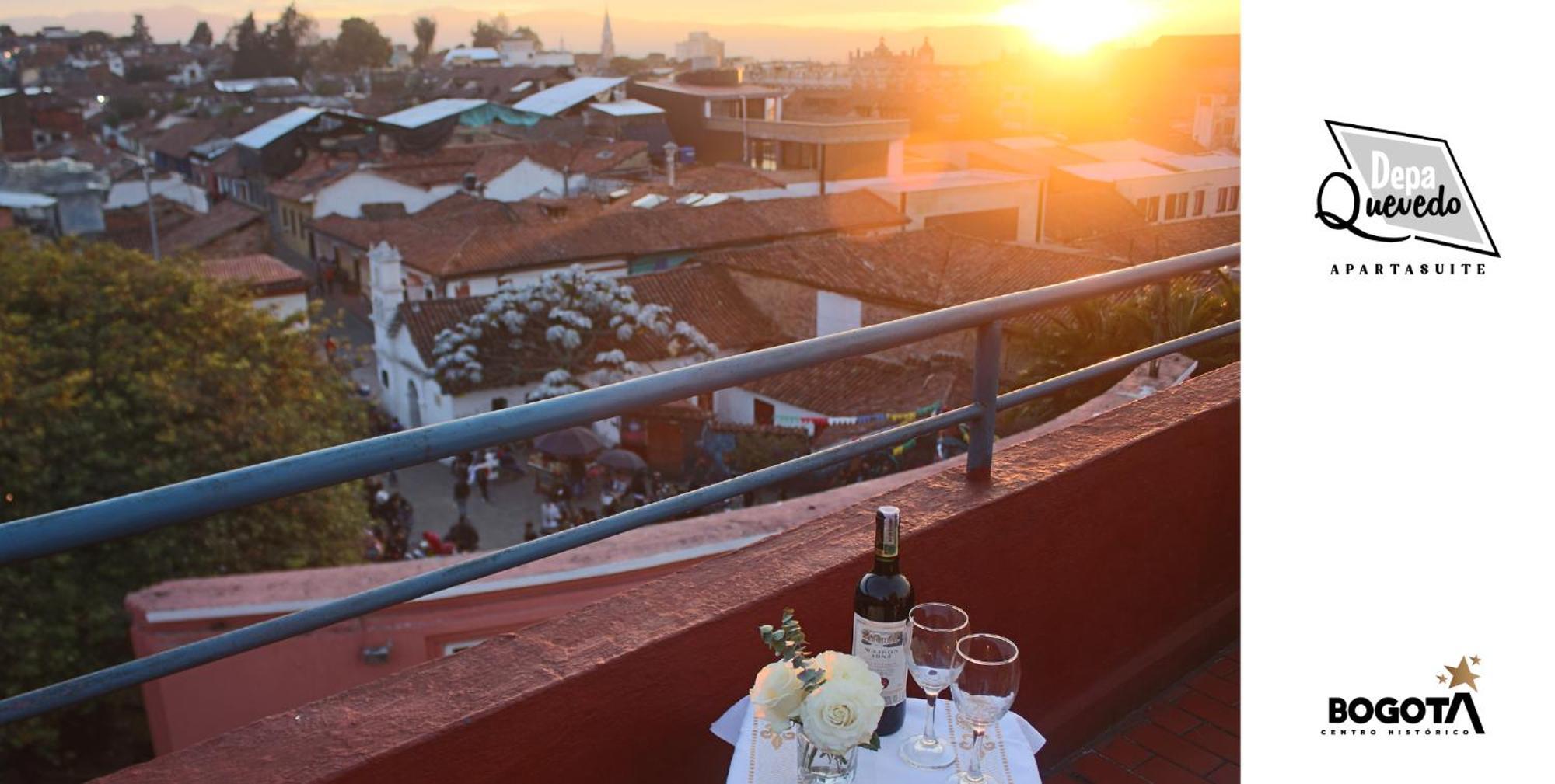 Depa Quevedo - Trendy Revamped Flat - Exceptional Spot In Bogota'S Historic Colonial Square - Candelaria ภายนอก รูปภาพ