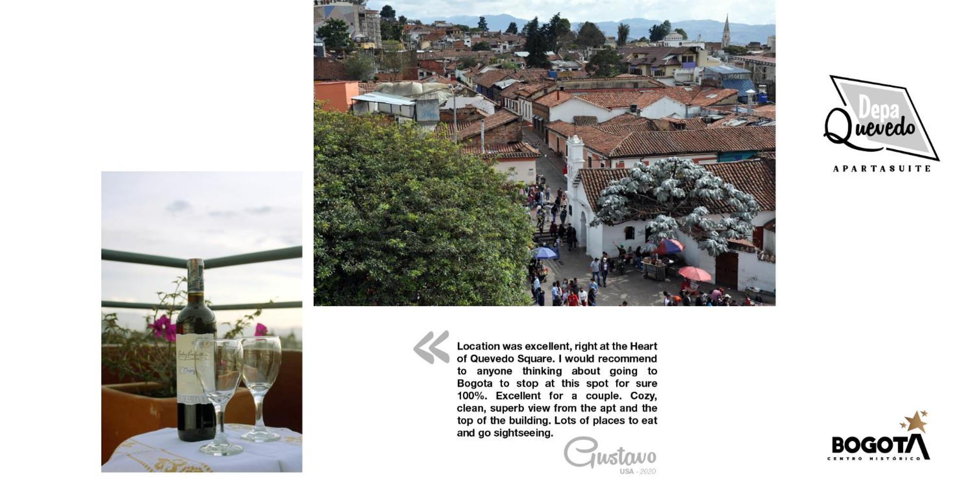 Depa Quevedo - Trendy Revamped Flat - Exceptional Spot In Bogota'S Historic Colonial Square - Candelaria ภายนอก รูปภาพ