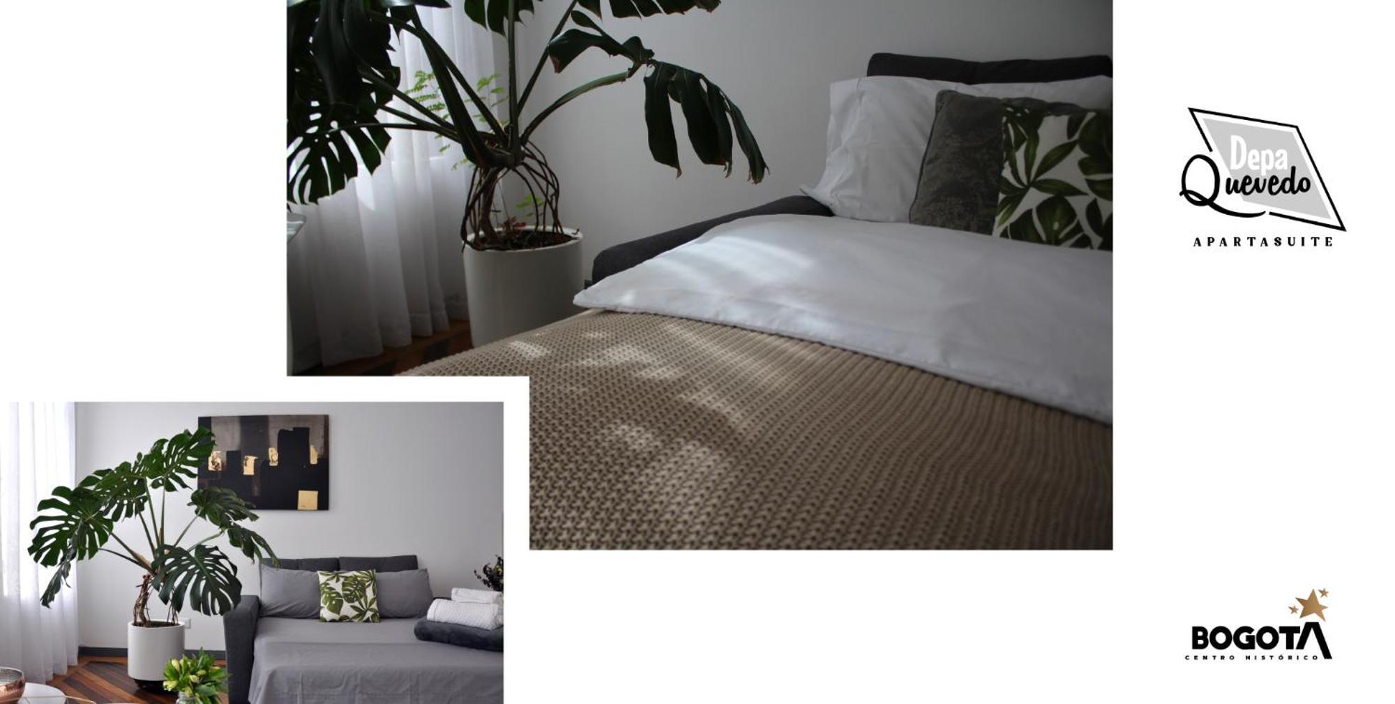 Depa Quevedo - Trendy Revamped Flat - Exceptional Spot In Bogota'S Historic Colonial Square - Candelaria ภายนอก รูปภาพ