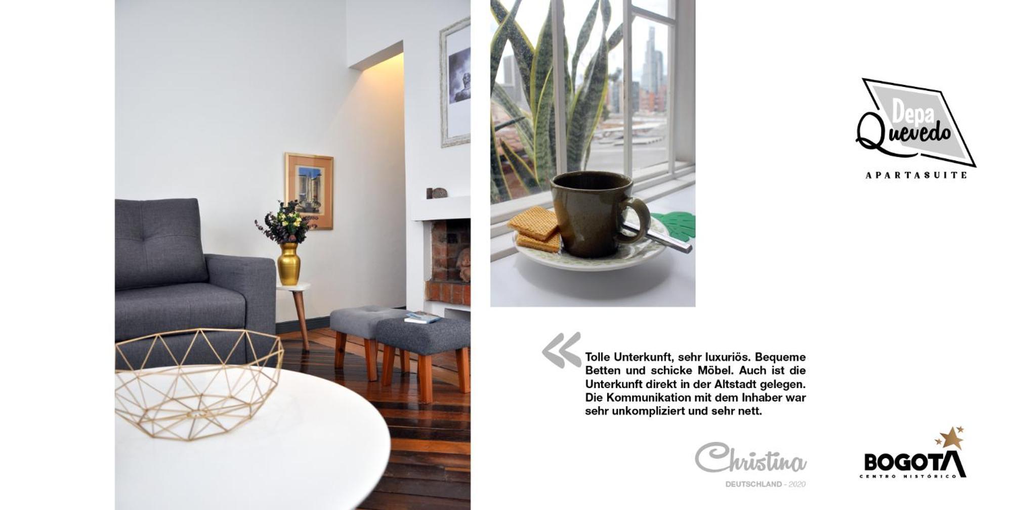 Depa Quevedo - Trendy Revamped Flat - Exceptional Spot In Bogota'S Historic Colonial Square - Candelaria ภายนอก รูปภาพ