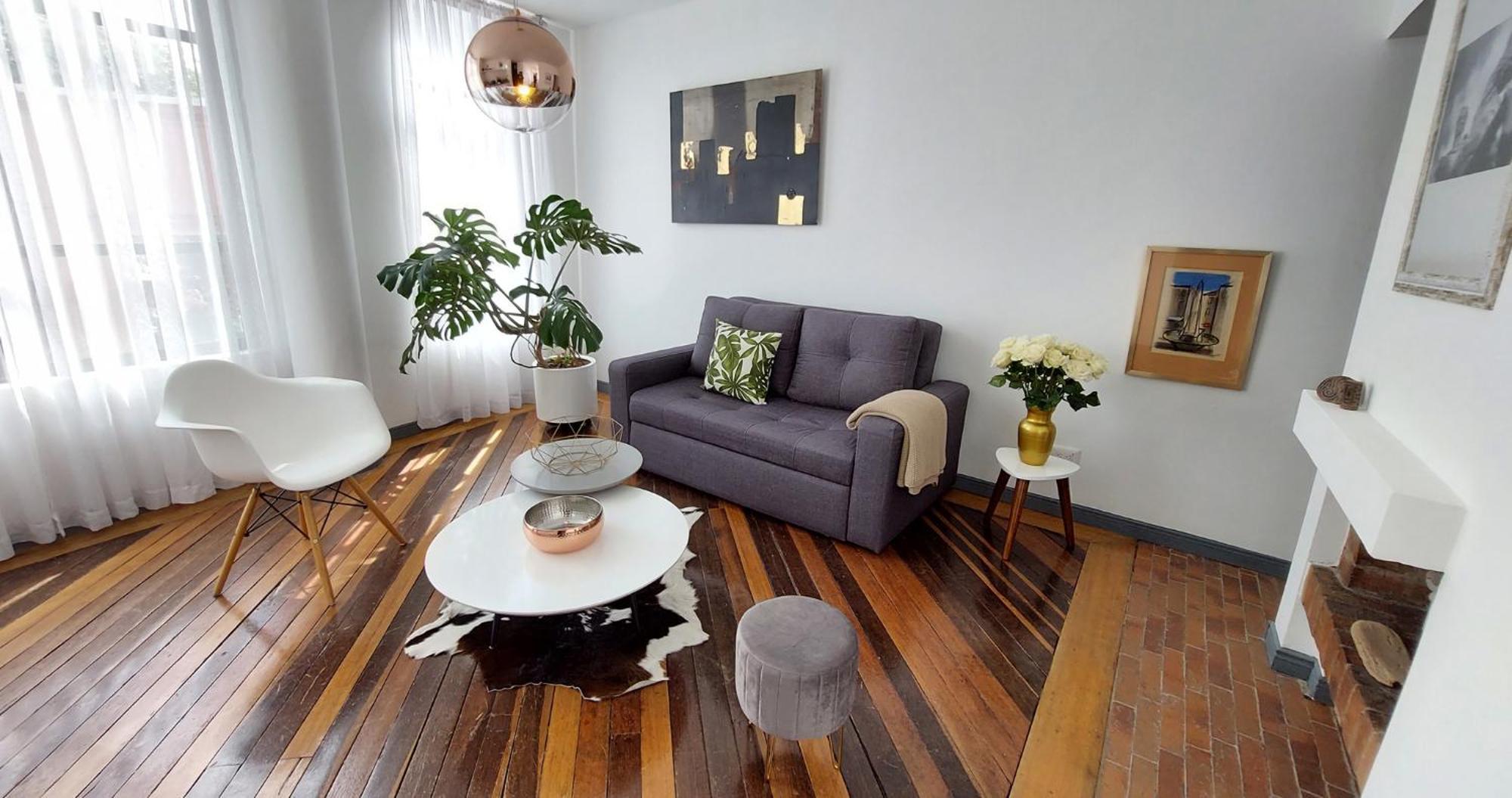 Depa Quevedo - Trendy Revamped Flat - Exceptional Spot In Bogota'S Historic Colonial Square - Candelaria ภายนอก รูปภาพ