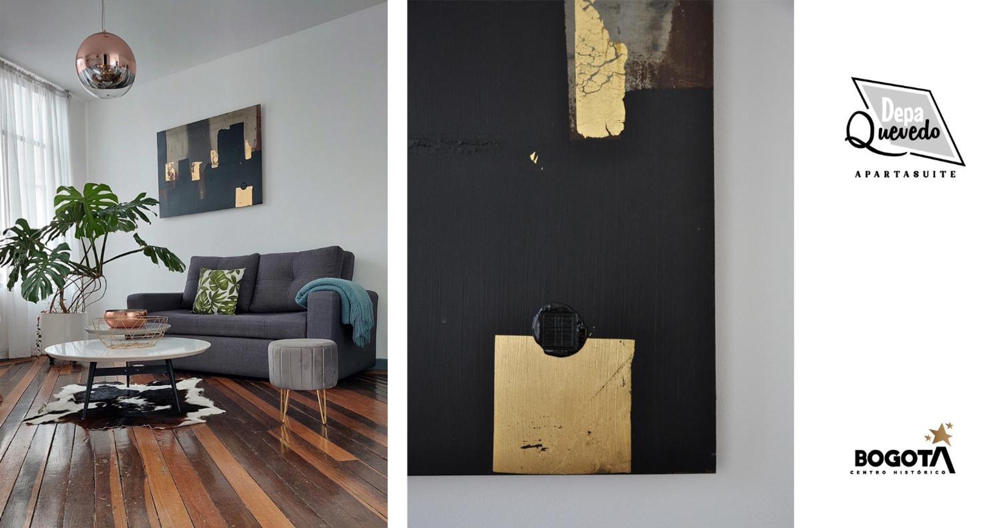 Depa Quevedo - Trendy Revamped Flat - Exceptional Spot In Bogota'S Historic Colonial Square - Candelaria ภายนอก รูปภาพ