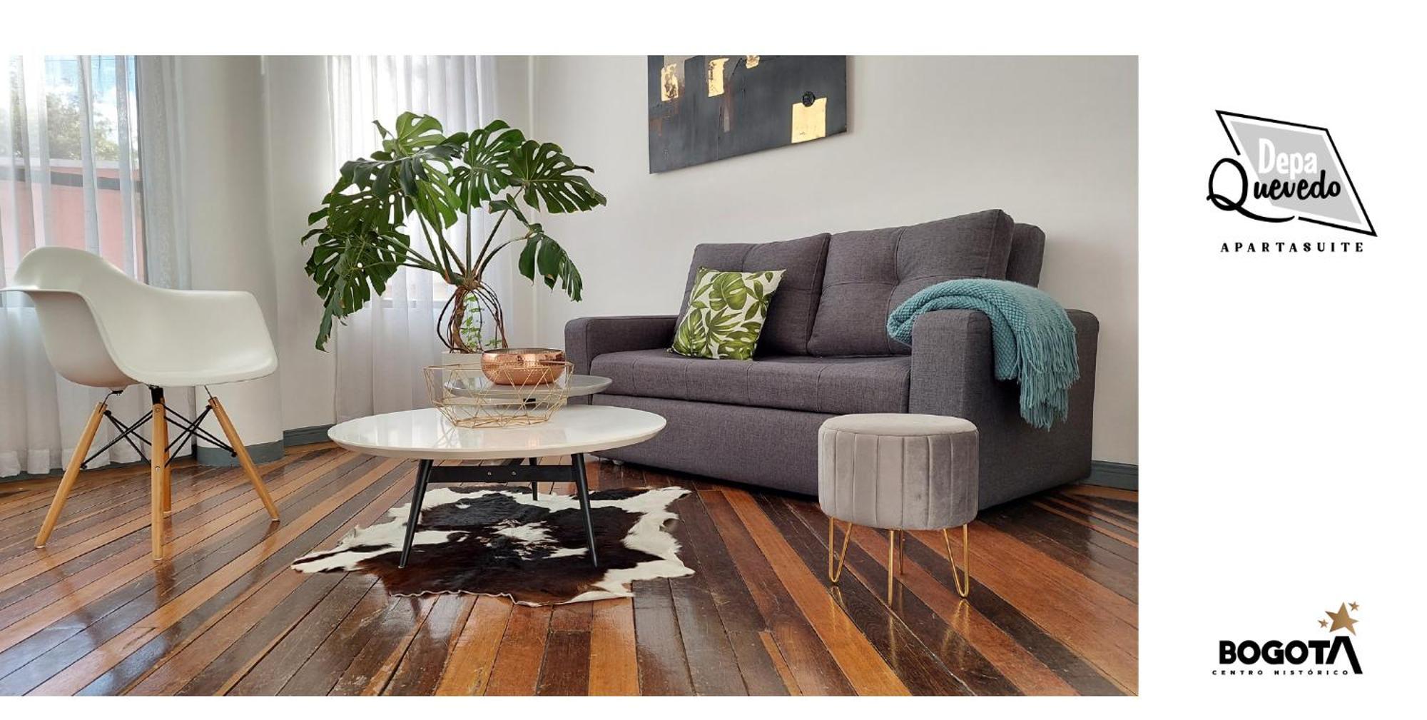 Depa Quevedo - Trendy Revamped Flat - Exceptional Spot In Bogota'S Historic Colonial Square - Candelaria ภายนอก รูปภาพ
