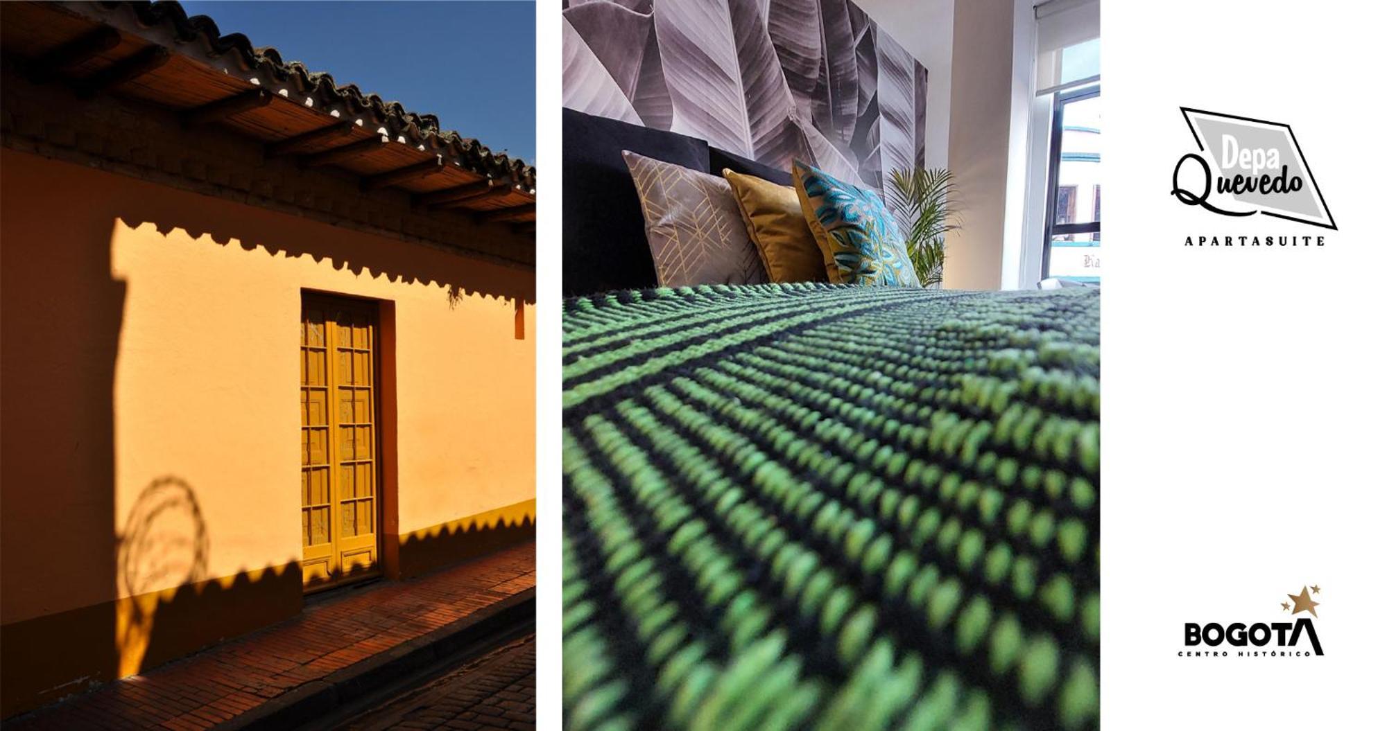 Depa Quevedo - Trendy Revamped Flat - Exceptional Spot In Bogota'S Historic Colonial Square - Candelaria ภายนอก รูปภาพ