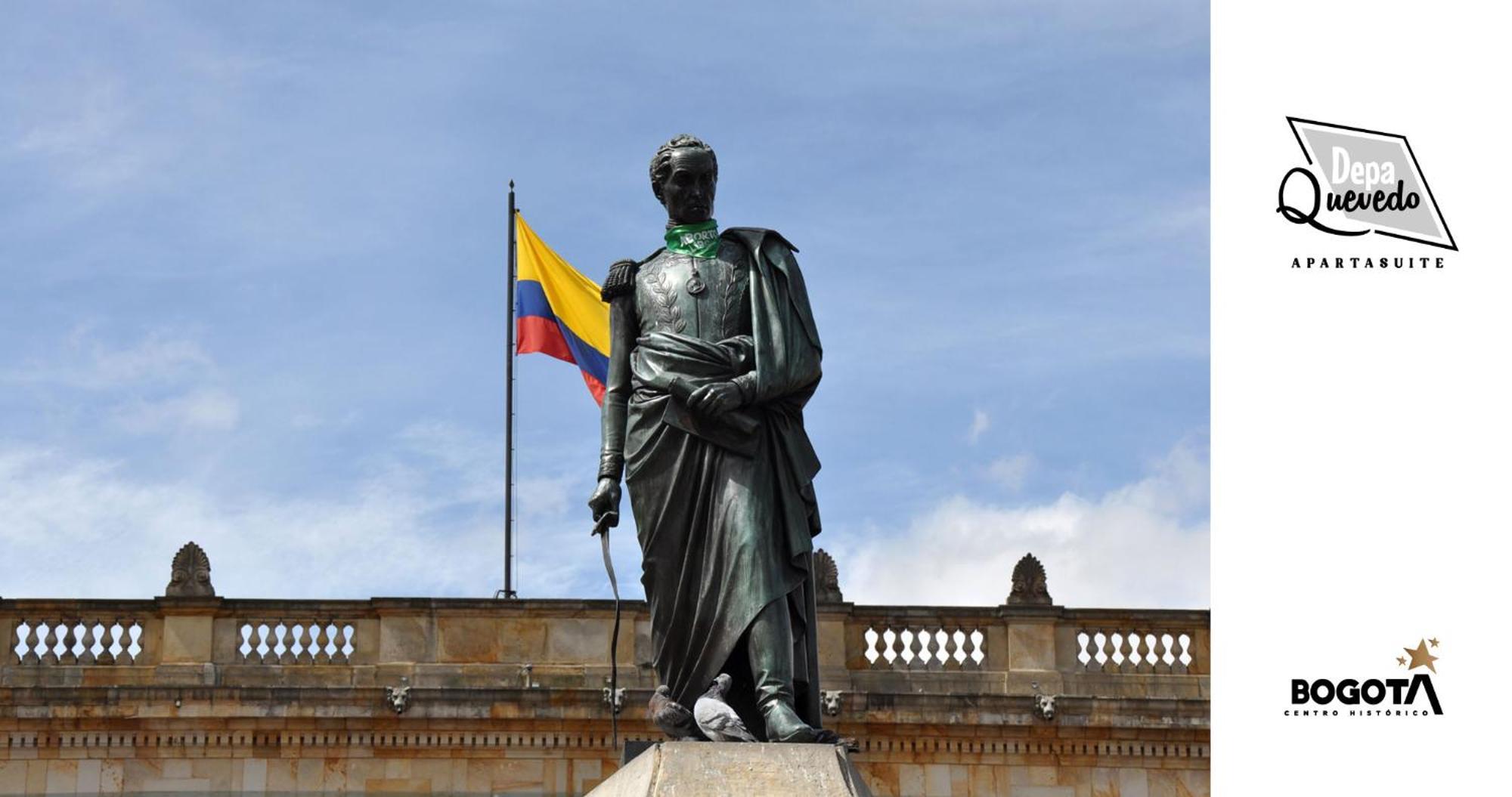 Depa Quevedo - Trendy Revamped Flat - Exceptional Spot In Bogota'S Historic Colonial Square - Candelaria ภายนอก รูปภาพ